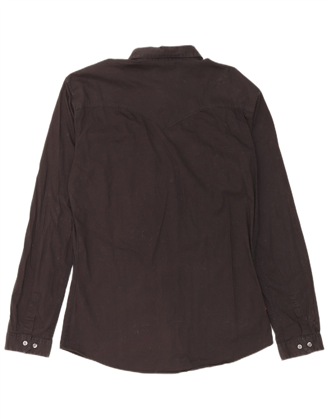 Levi's Herren Slim Fit Hemd XL Schwarz Baumwolle