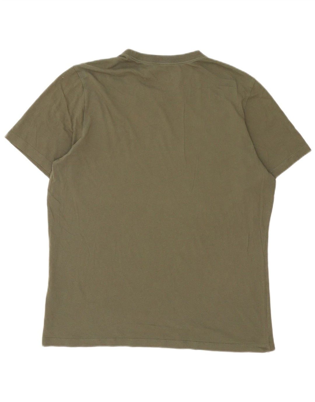 Nike Herren T-Shirt Top Large Khaki Baumwolle