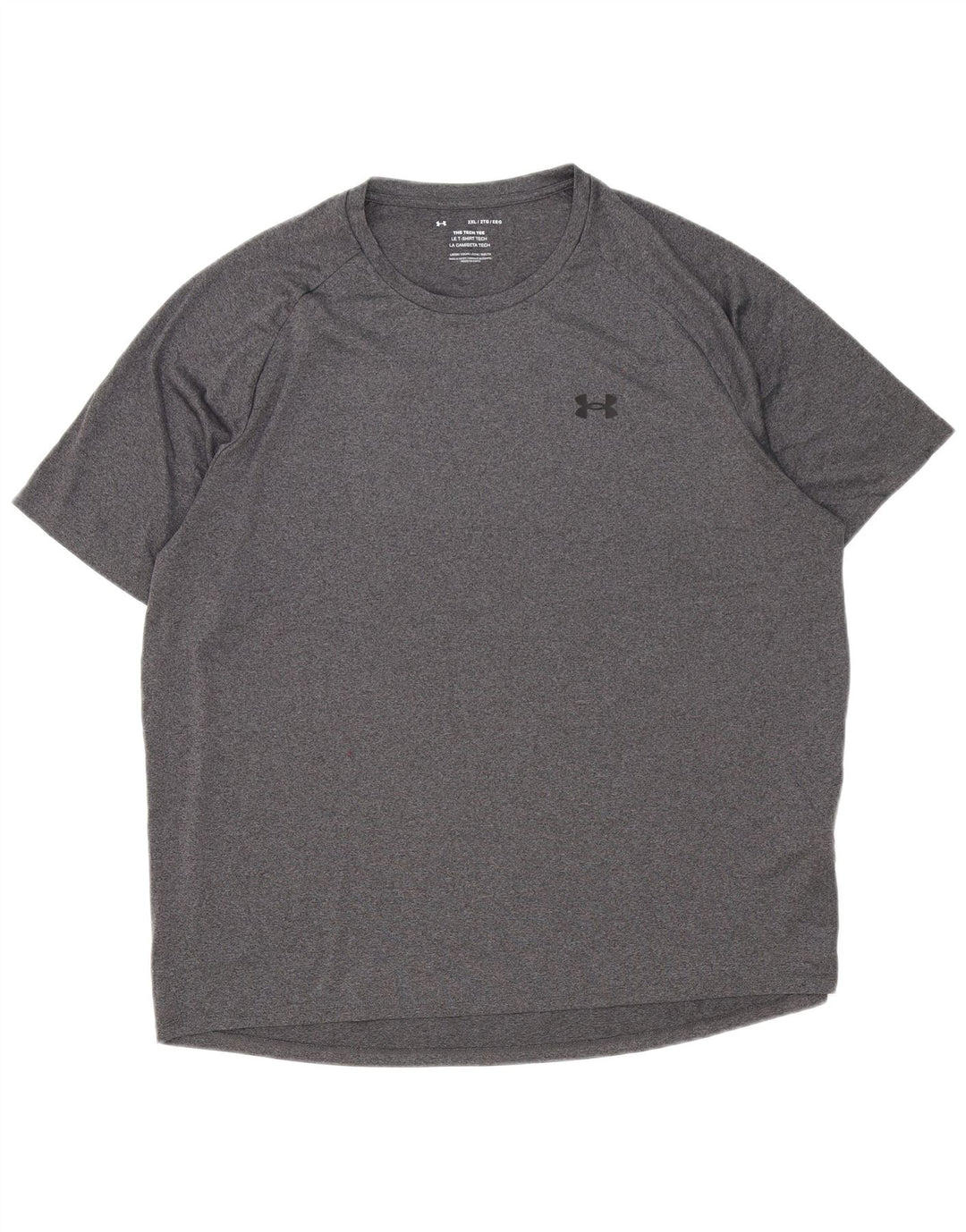 Under Armour Herren T-Shirt Top 2XL Grau Polyester