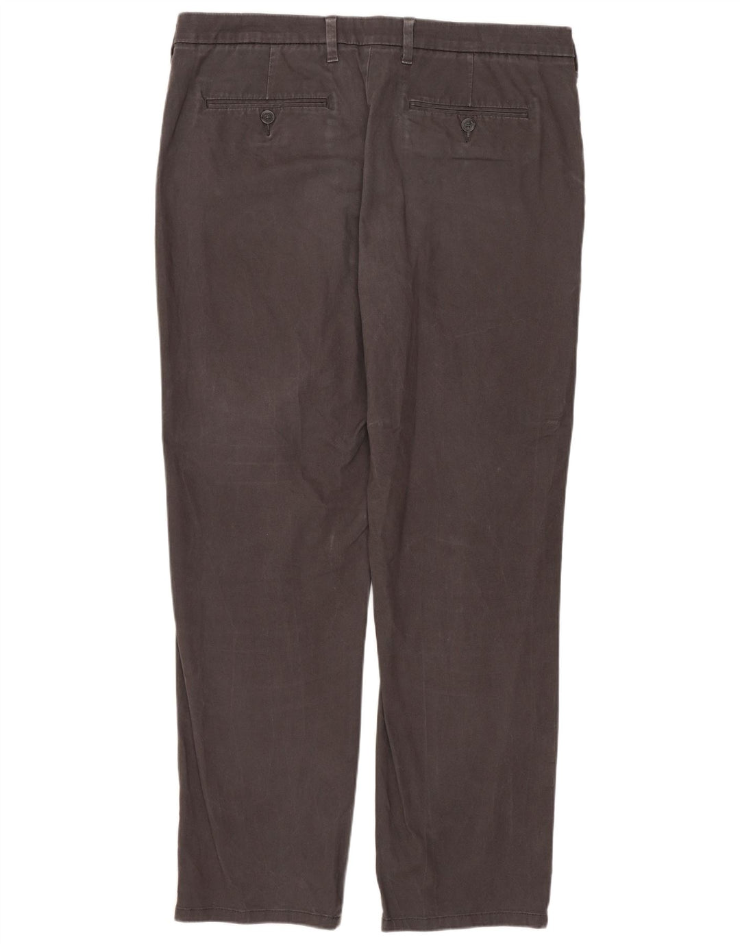 Marks & Spencer Herren-Chinohose mit gerader Passform und normaler Passform, W36 L31, Grau