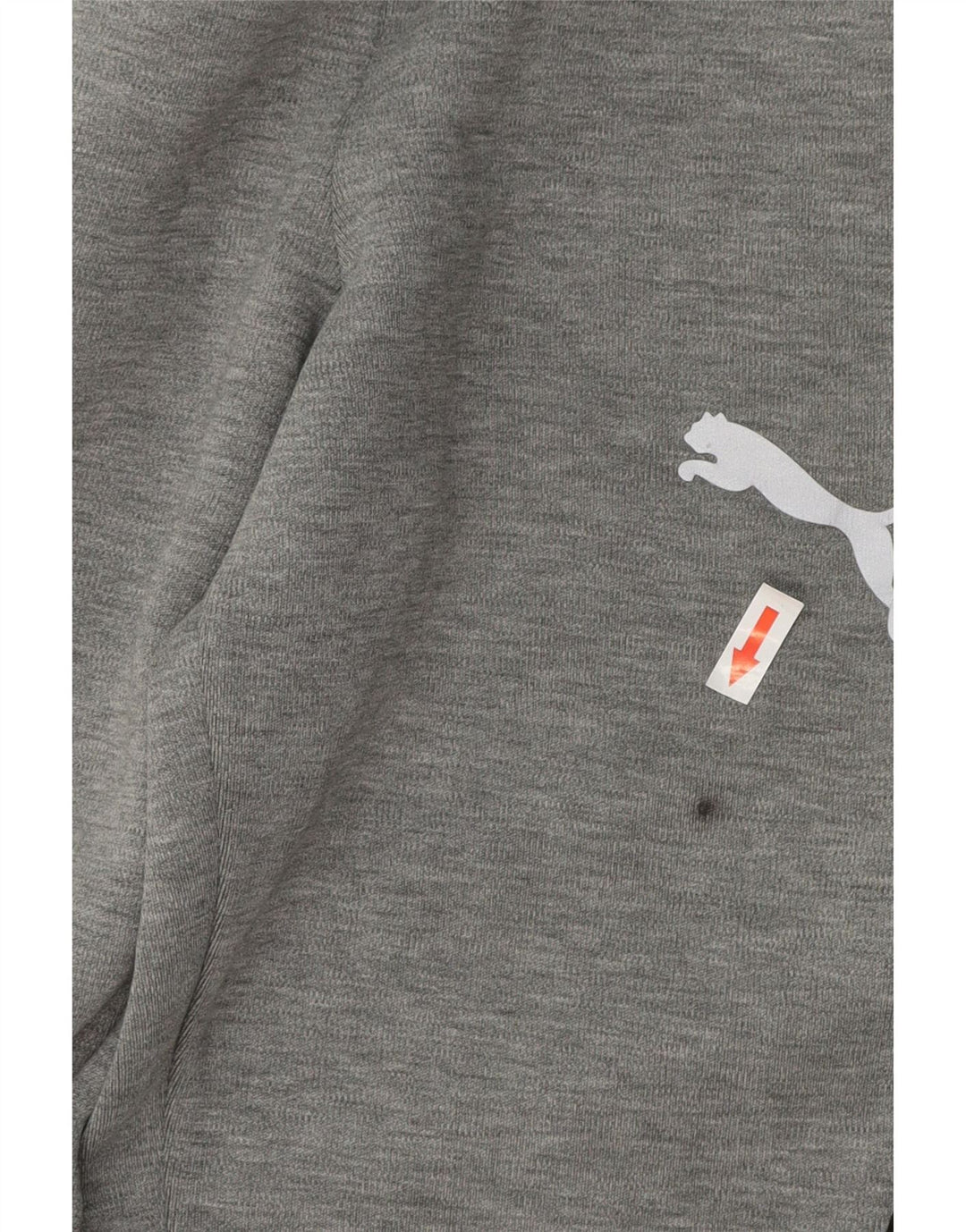 Puma Herren-Trainingshose, Größe S, Grau, Colourblock-Baumwolle