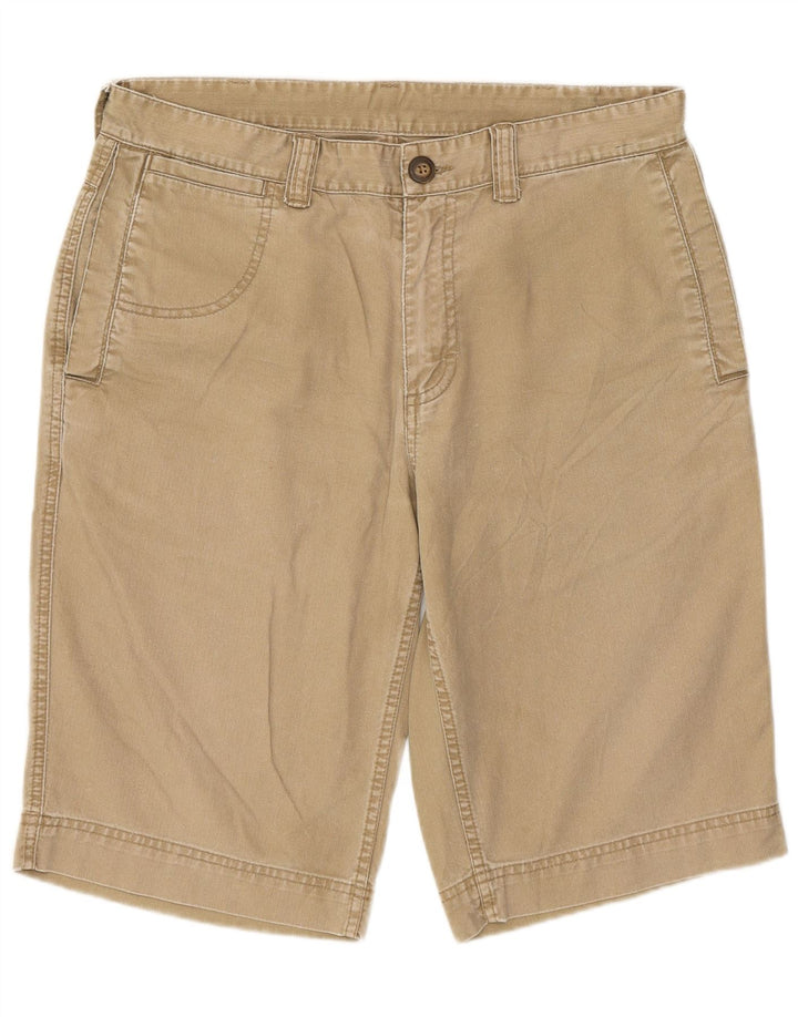 Wrangler Herren Morse Chino Shorts W31 Mittelbeige Baumwolle