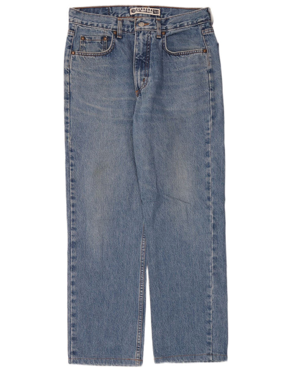 Carrera Herren 702 Straight Jeans W33 L28 Blaue Baumwolle