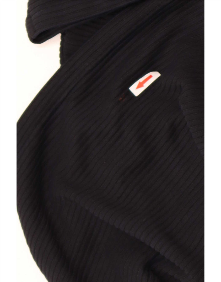 Marks & Spencer Damen Basic-Kleid UK 12 Mittelschwarze Viskose