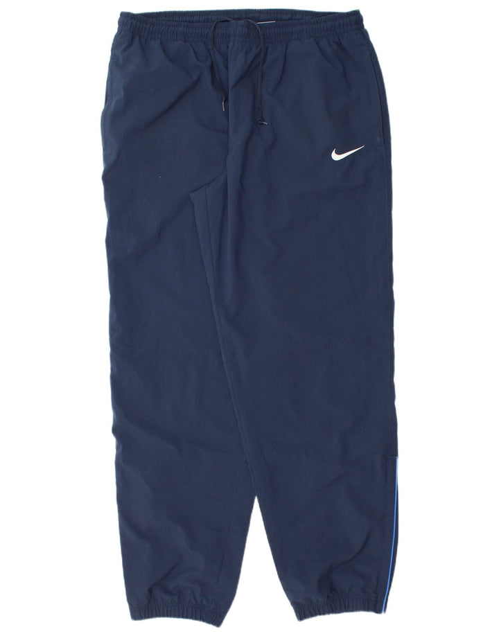 Nike Herren-Trainingsanzug, UK, 44/46, XL, Marineblau, Farbblock-Polyester