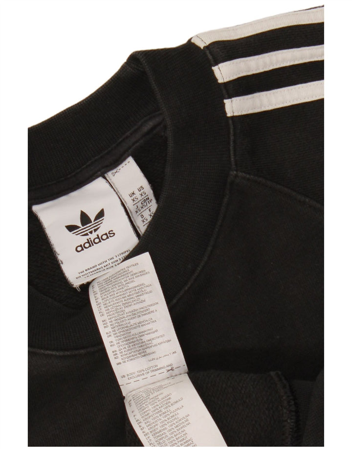 Adidas Herren Sweatshirt Pullover XS Schwarz Baumwolle