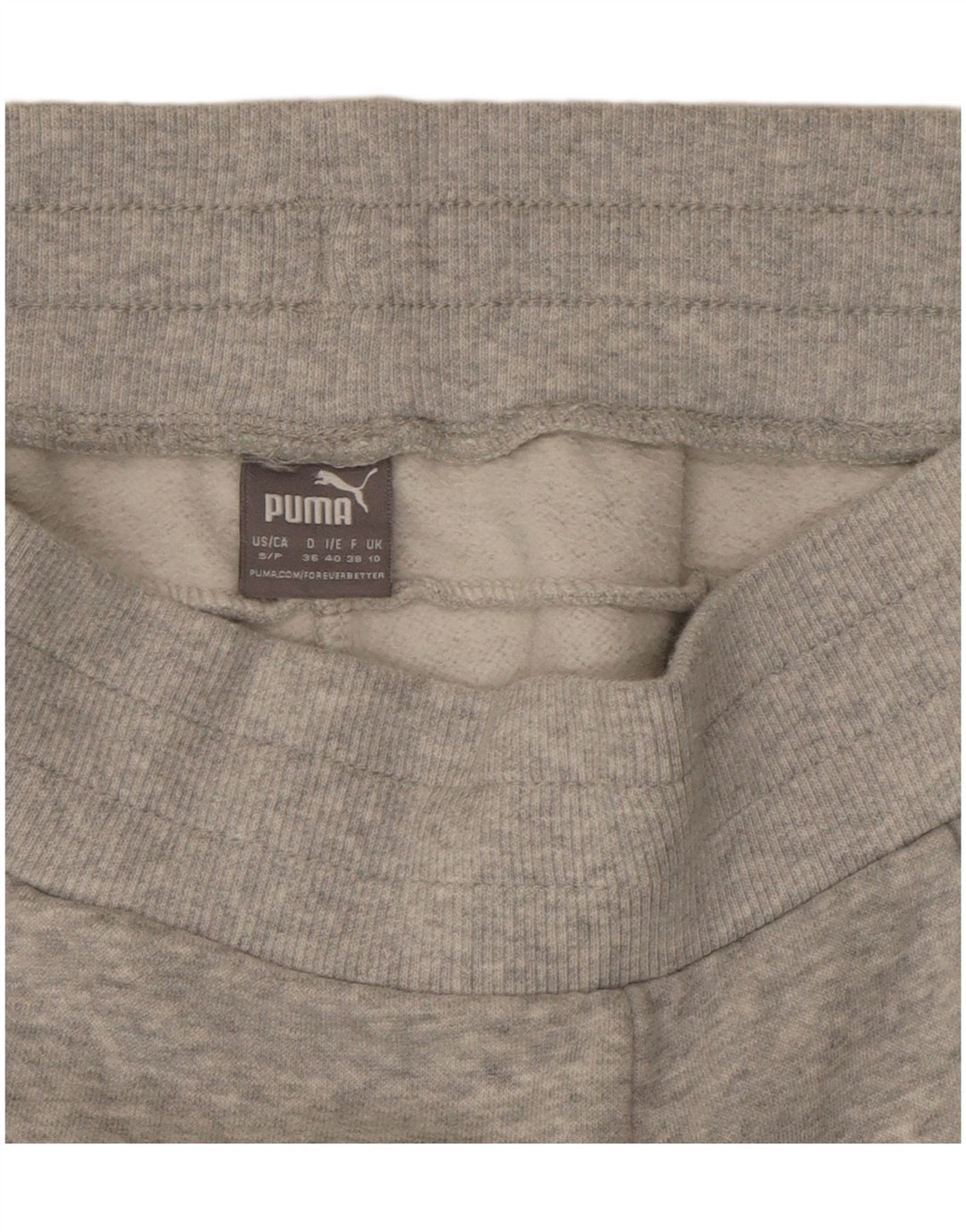 PUMA Womens Tracksuit Trousers Joggers UK 10 Small  Grey