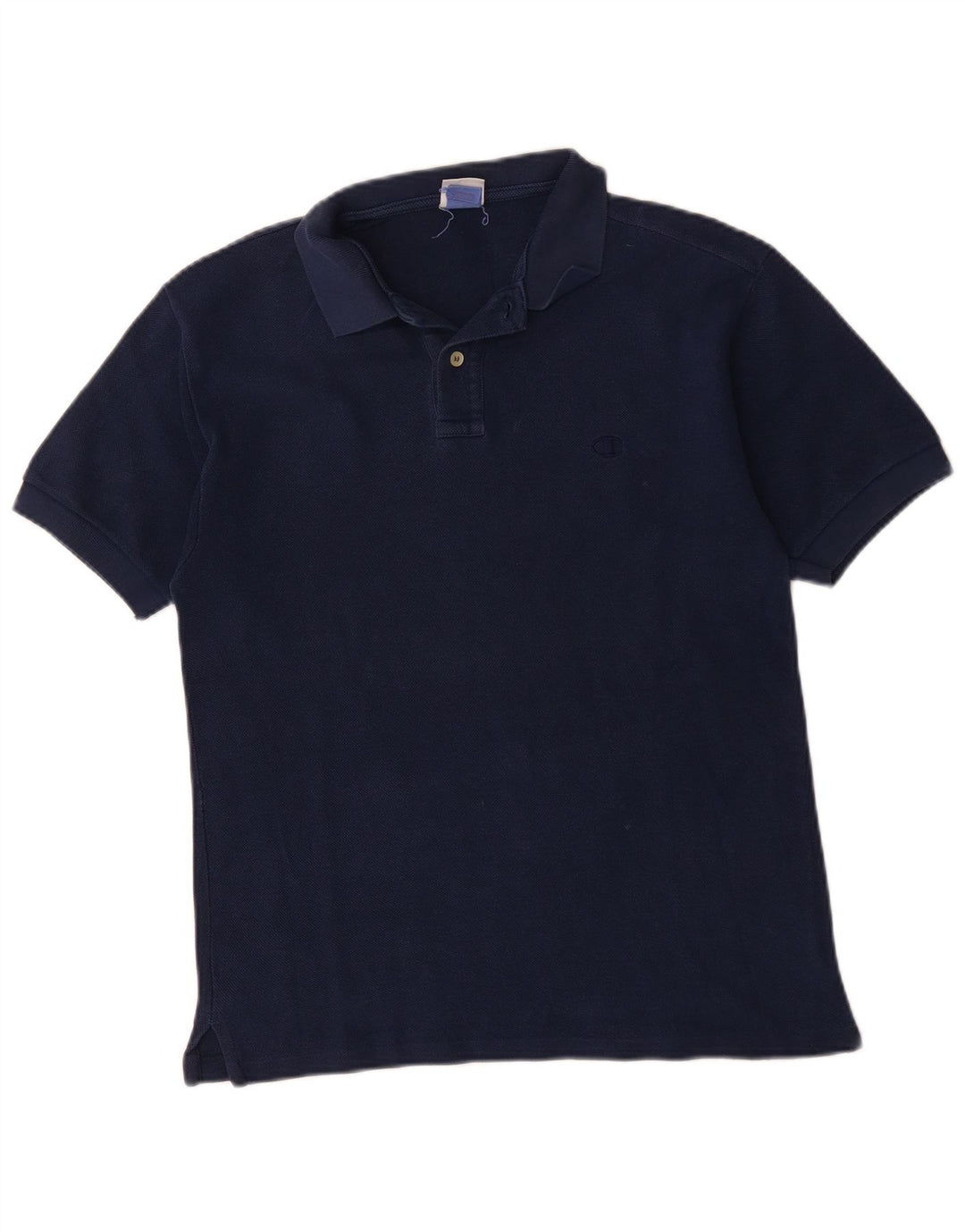 CHAMPION Herren-Poloshirt, klein, marineblau, Baumwolle