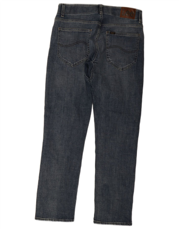 Lee Herren Flex Tapered Straight Jeans W32 L30 Blaue Baumwolle