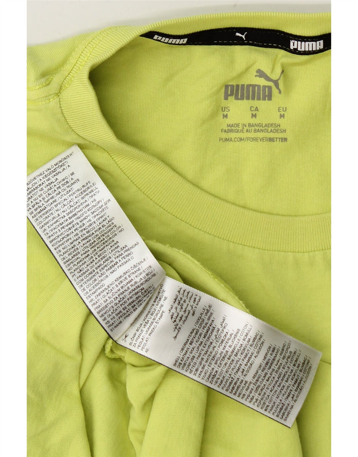 PUMA Herren Graphic Vest Top Mittelgrüne Baumwolle