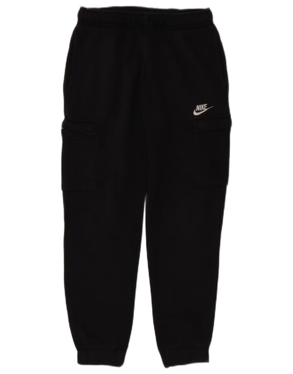 Nike Jungen Cargo-Trainingshose, Jogginghose, 12–13 Jahre, Größe L, Schwarz, Baumwolle