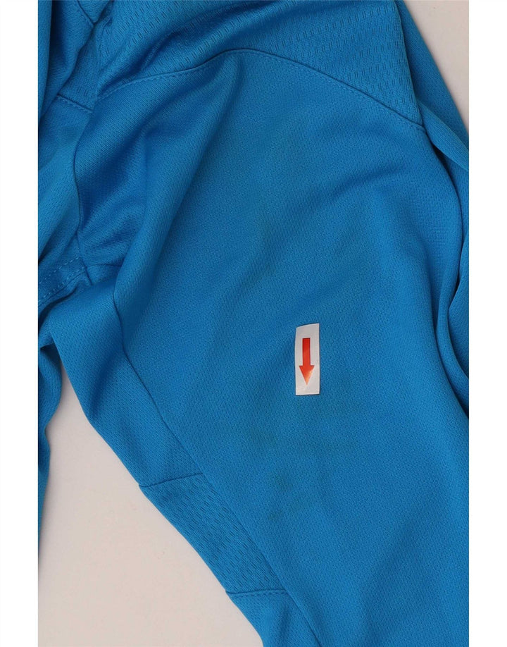 Adidas Herren Climalite Top Langarm XL Blau Polyester