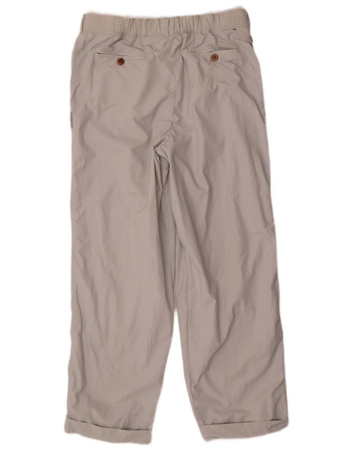 Tactel Herren-Chinohose mit Pegged, W36, L30, Grau, Polyamid