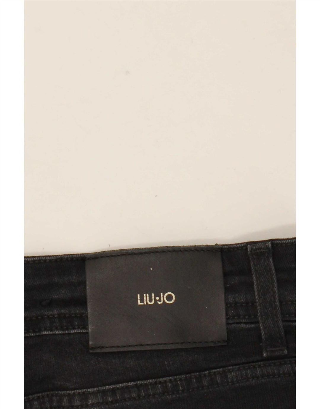 Liu Jo Herren Frank Slim Jeans W31 L31 Schwarz