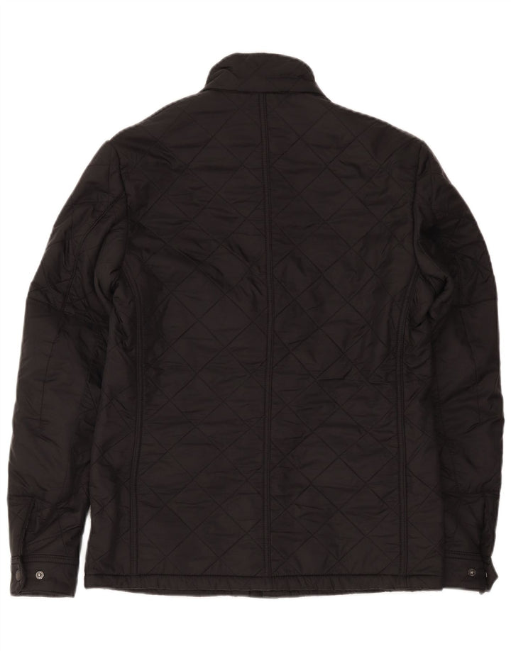 Barbour Herren Steppjacke UK 36 Small Schwarz Polyester