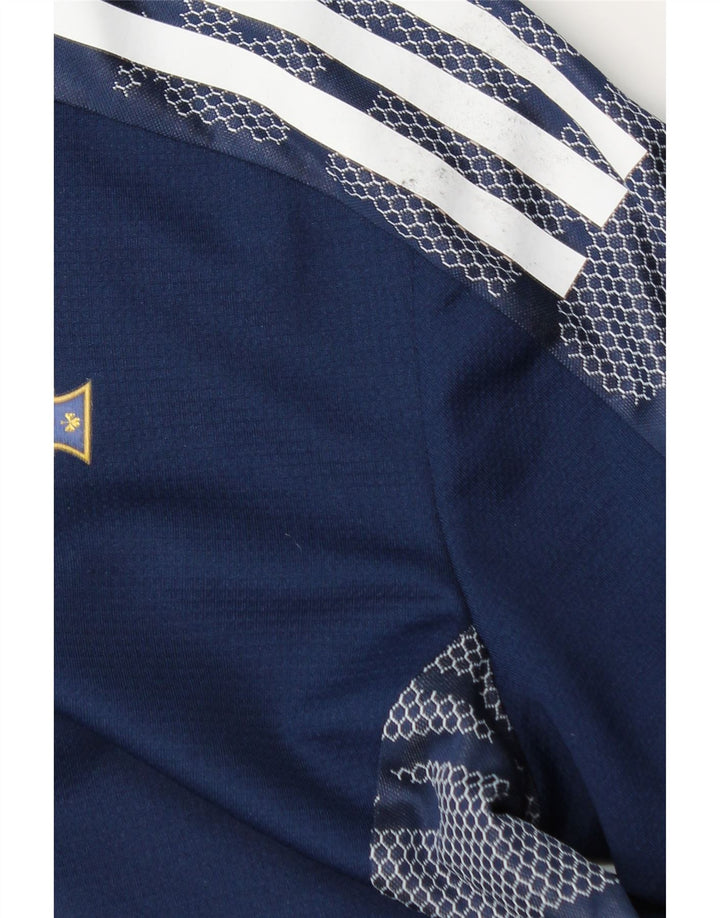 Adidas Jungen Graphic Top Langarm 11-12 Jahre Marineblau