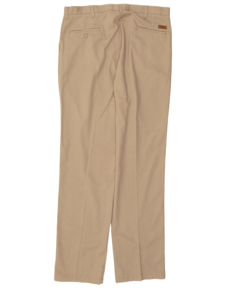 WRANGLER Herren Riata Pegged Chino Hose W38 L36 Beige Baumwolle