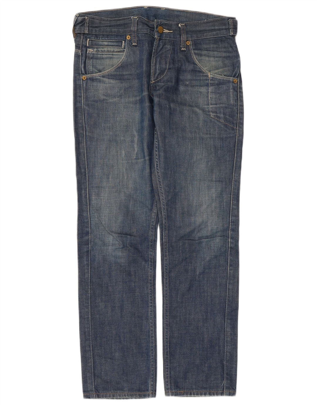 Levi's Damen Slim Jeans W30 L30 Blaue Baumwolle