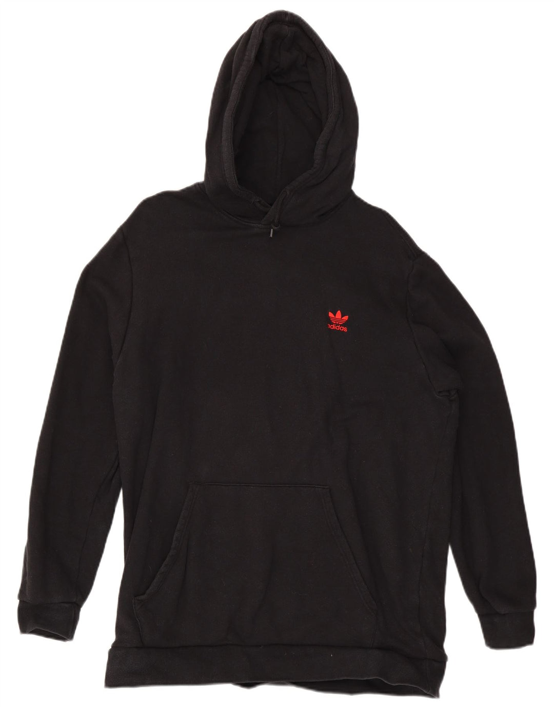 ADIDAS Herren Kapuzenpullover XL Schwarz Baumwolle