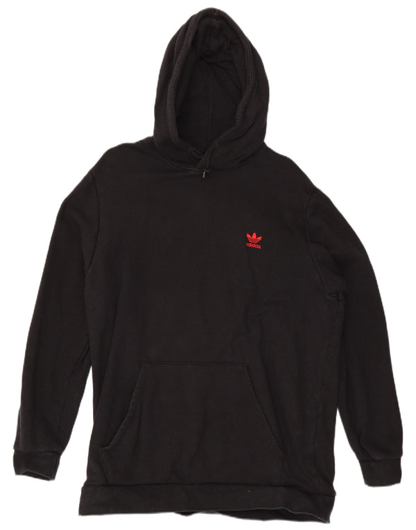 ADIDAS Herren Kapuzenpullover XL Schwarz Baumwolle