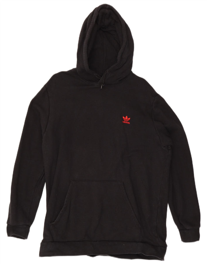 ADIDAS Herren Kapuzenpullover XL Schwarz Baumwolle