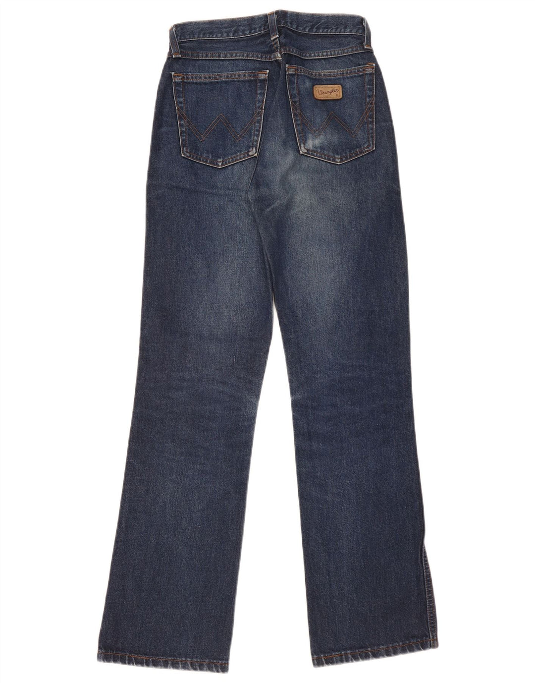 Wrangler Herren Bootcut Jeans W28 L32 Marineblau Baumwolle