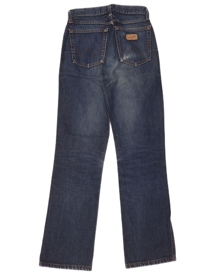 Wrangler Herren Bootcut Jeans W28 L32 Marineblau Baumwolle