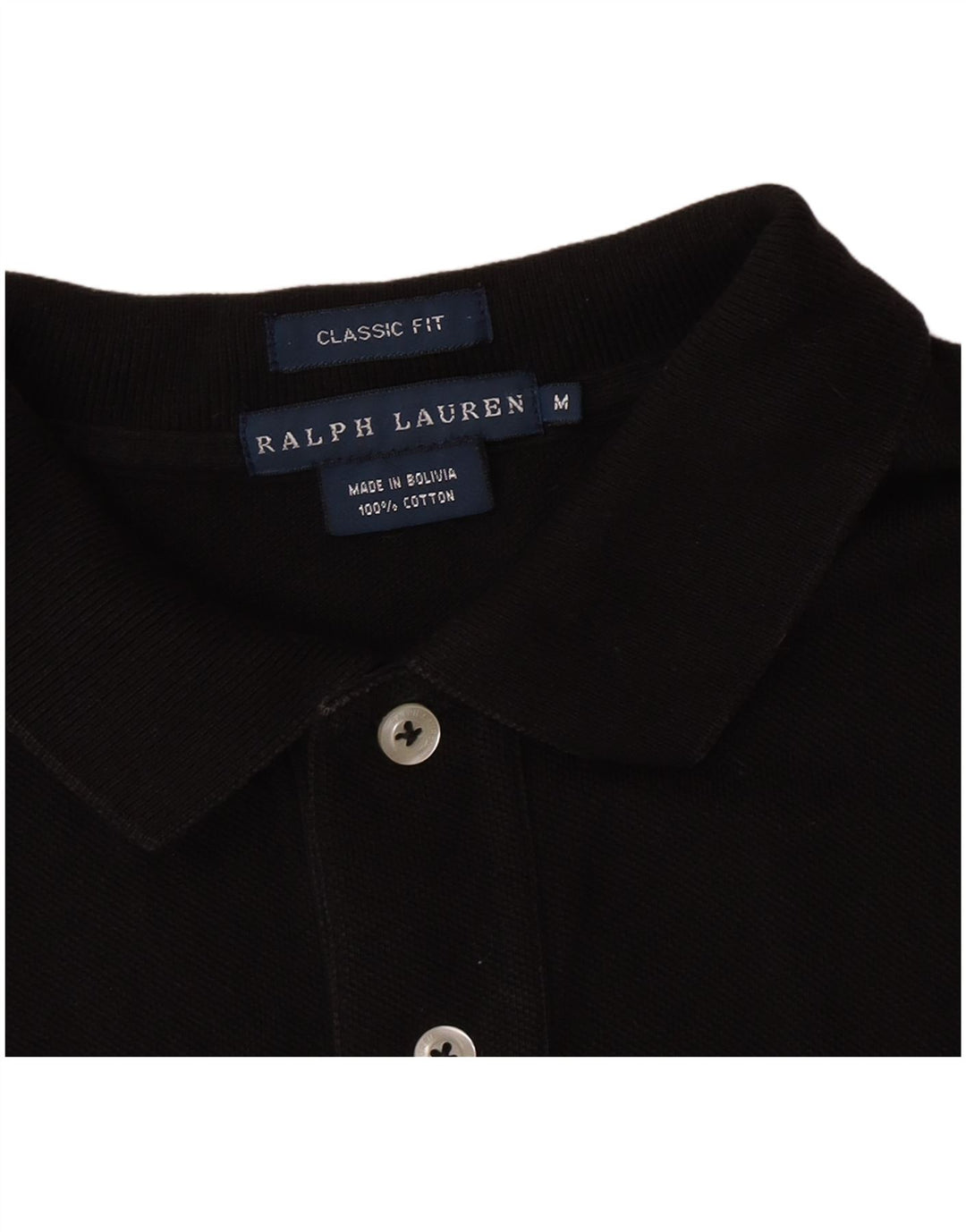 Ralph Lauren Damen-Poloshirt mit klassischer Passform, UK 14, mittelschwarz, Baumwolle