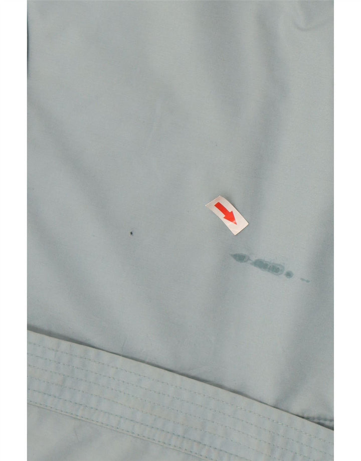 Vintage Damen Kapuzen-Utility-Jacke UK 18 XL Blau