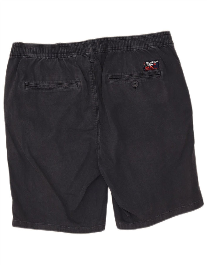 Superdry Herren-Chinoshorts aus Baumwolle in mittlerem Marineblau