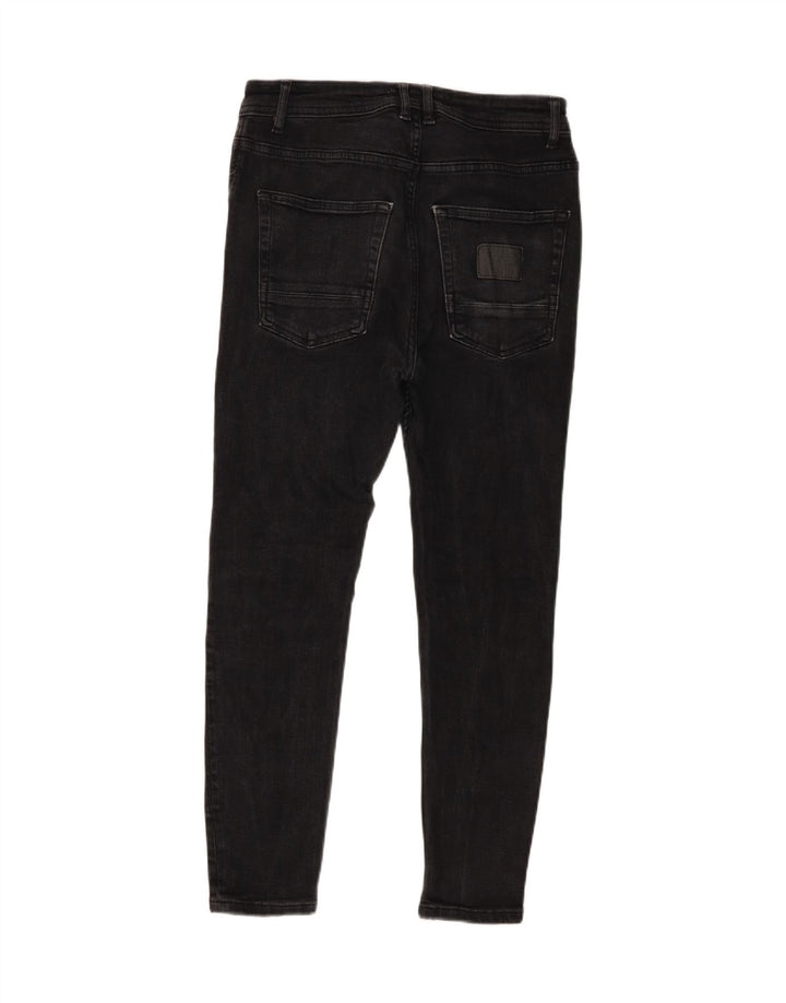 Zara Herren Skinny Jeans EU 40 Medium W31 L25 Schwarz