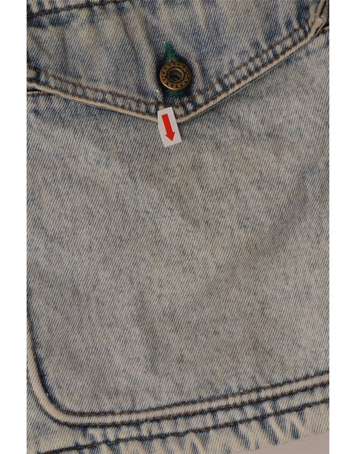 CARRERA Sherpa-Jeansjacke für Jungen, 11–12 Jahre, blaue Baumwolle