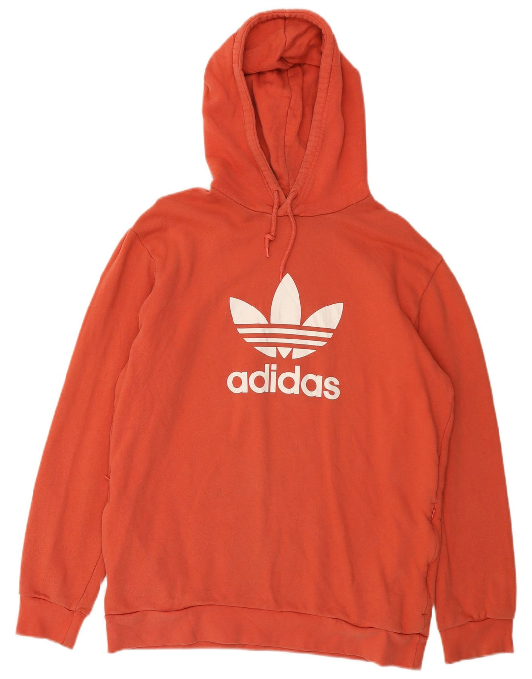 Adidas Herren Graphic Hoodie Pullover Mittelrote Baumwolle