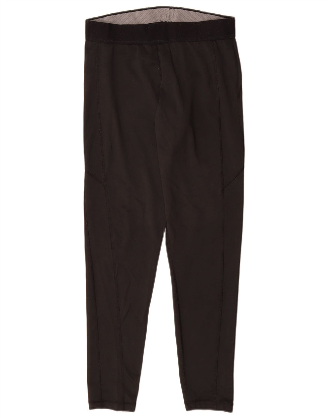 ADIDAS Damen Climalite Leggings UK 12/14 Medium Schwarz Polyester