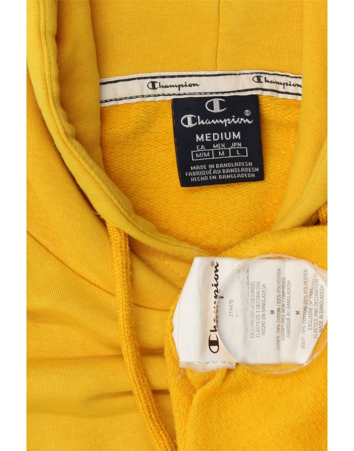 Champion Herren-Kapuzenpullover mit Grafik, mittelgelbe Baumwolle