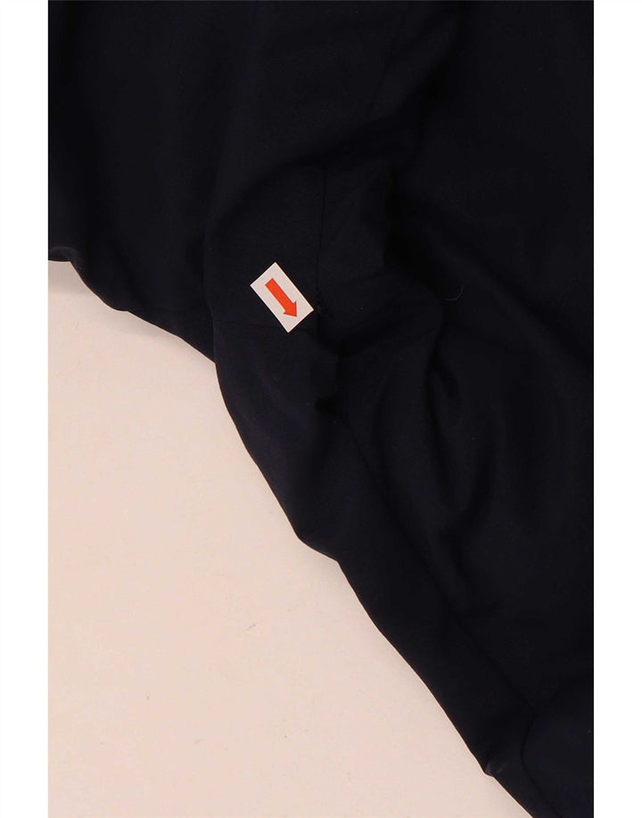 Adidas Herren-Windbreakerjacke mit Kapuze, UK 38, mittelmarineblau, Polyamid