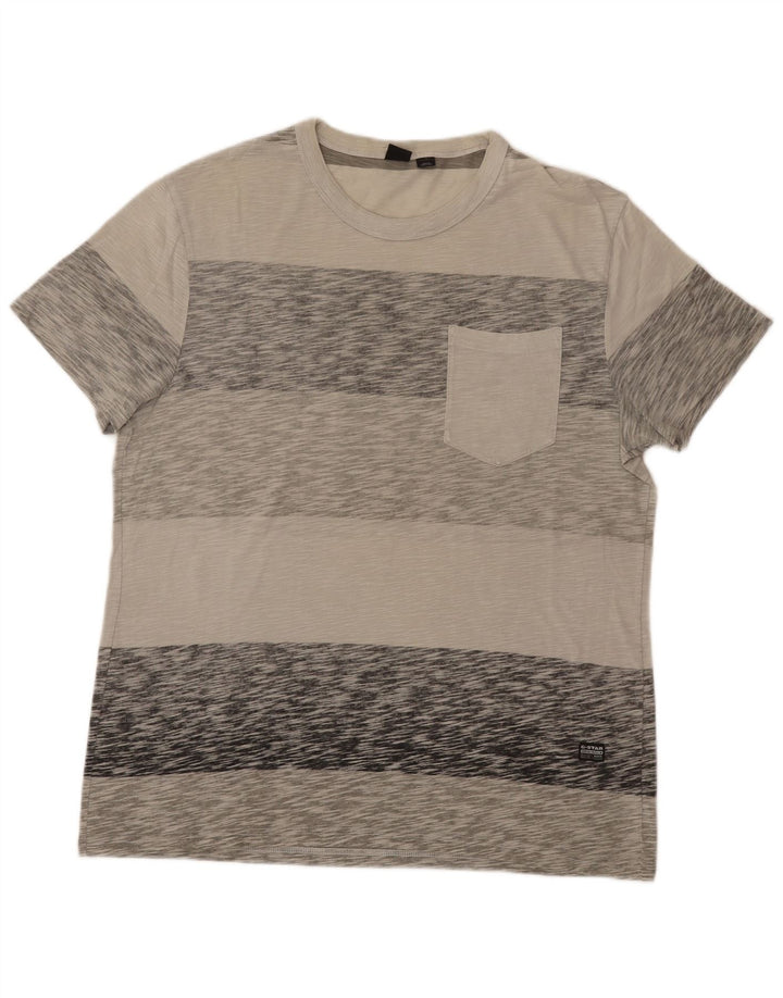 G-STAR Herren T-Shirt Top XL Grau meliert