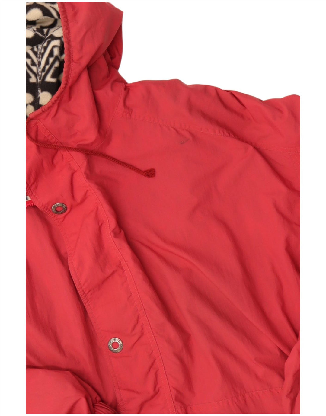 Schöffel Herren Kapuzenpullover Wendejacke UK 46 3XL Red Floral Retro