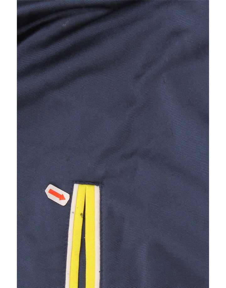 Diadora Herren-Trainingsanzugoberteil mit Grafik, Gr. 38, mittleres Marineblau