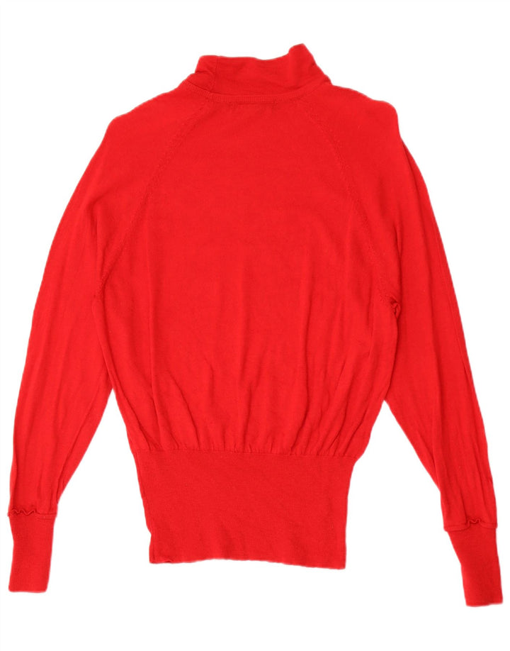 Marks & SPENCER Rollkragenpullover für Damen, Gr. 12, mittelrot