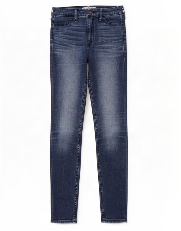 Hollister Damen Skinny Jeans US 0 XS W24 L27 Blaue Baumwolle