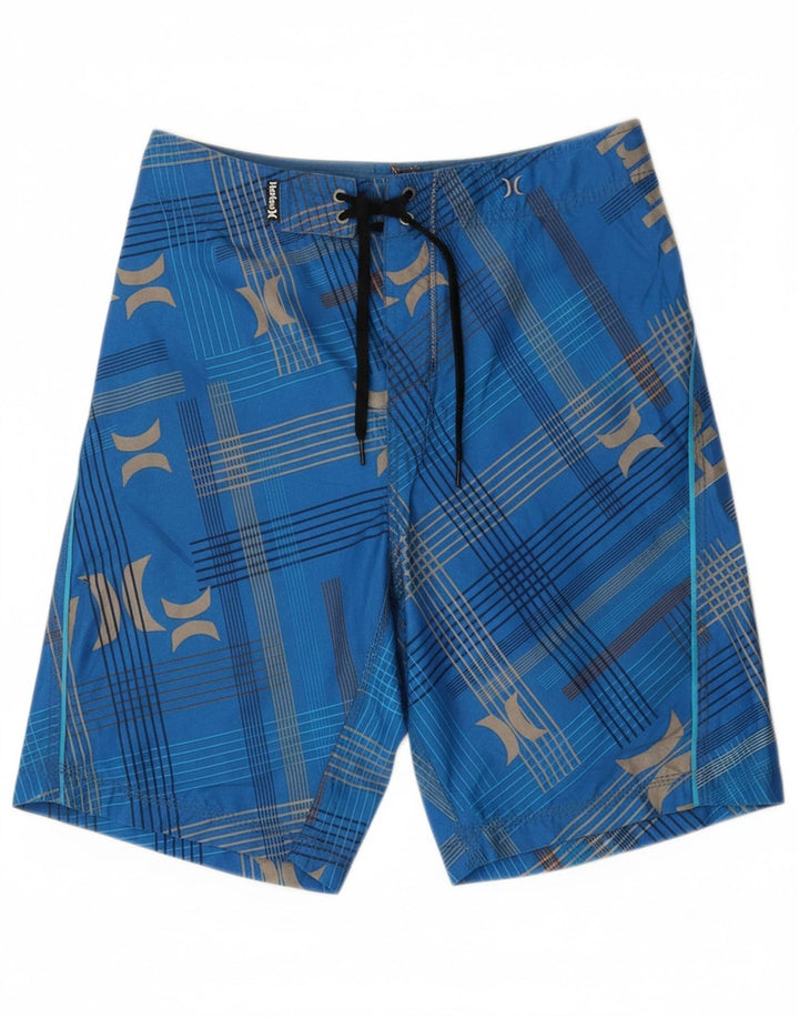 Mens Graphic Swimming Shorts Small Vintage Hurley and Second-Hand Hurley from Messina Hembry 