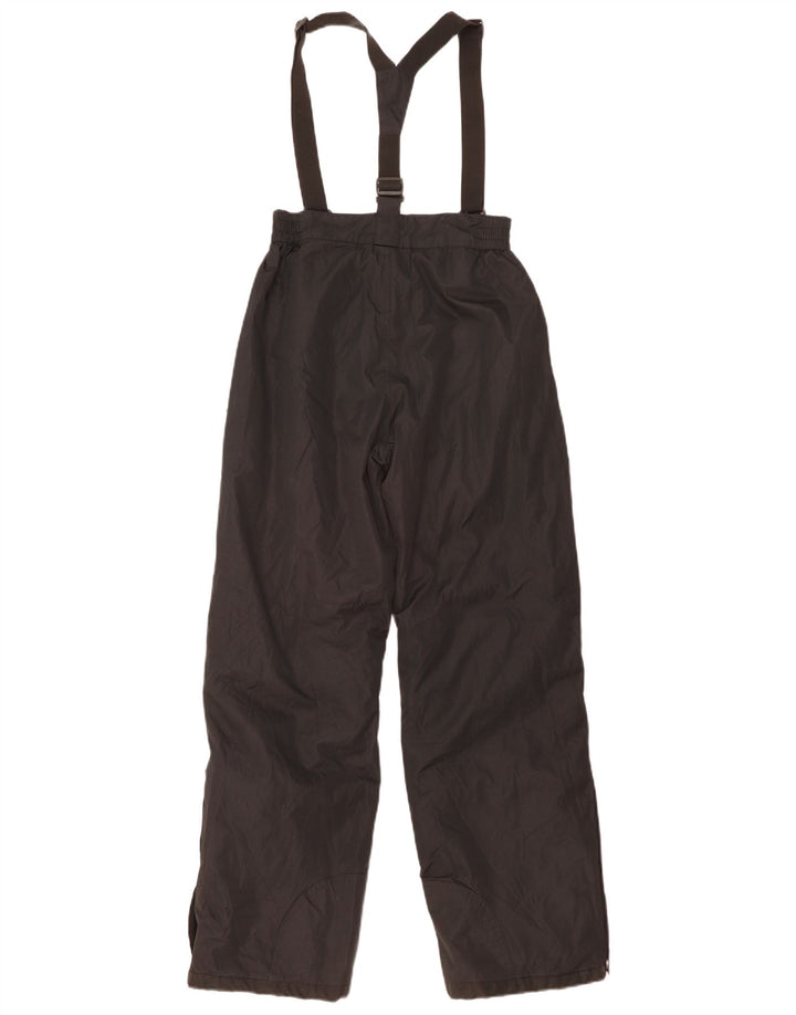 Mountain Warehouse Jungen-Latzhose, Skihose, 12–13 Jahre, schwarzes Polyester