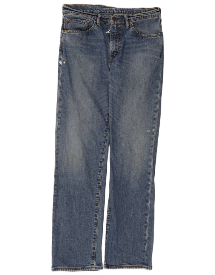 Levi's Herren 751 Straight Jeans W32 L32 Blaue Baumwolle