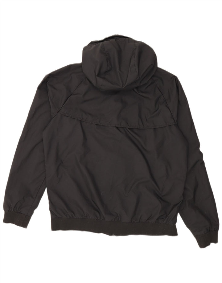 NIKE Herren-Windbreakerjacke mit Kapuze, UK 38, Mittelschwarz, Polyester