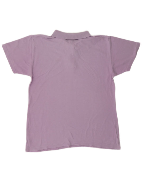 FILA Herren Poloshirt IT 50 Medium Lila Baumwolle