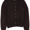 Marks & Spencer Damen-Cardigan-Pullover UK 8 Small Schwarze Viskose