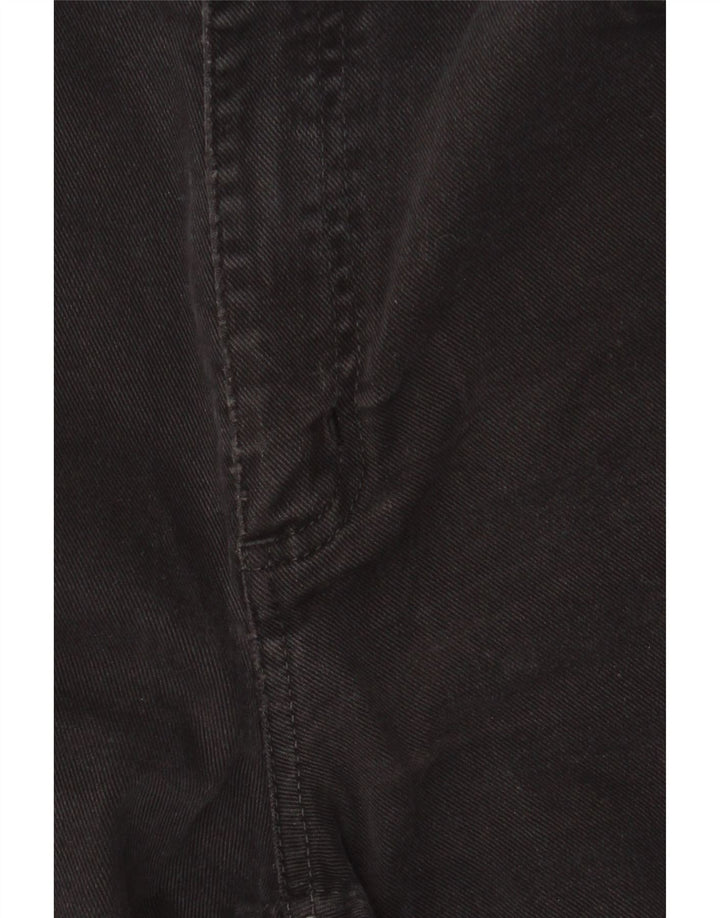 Lee Herren Brooklyn Straight Jeans W34 L30 Schwarze Baumwolle
