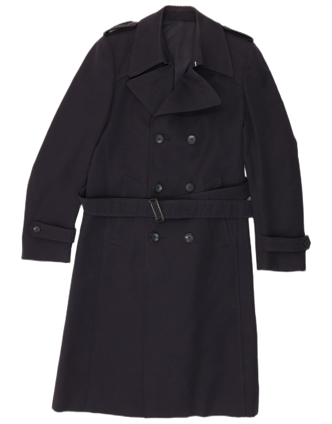 Salco Damen Trenchcoat UK 10 Small Marineblau