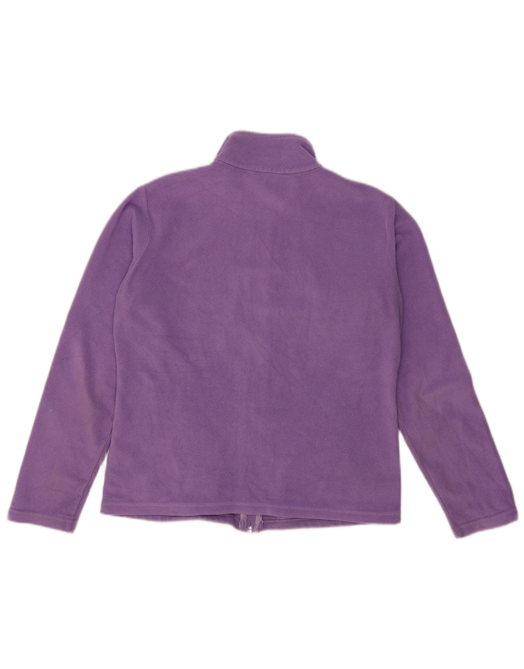 Marks & Spencer Damen Fleecejacke UK 12 Medium Purple Polyester